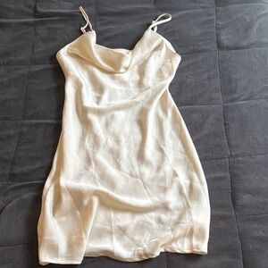 Urban Outfitters Cream Mini Dress
